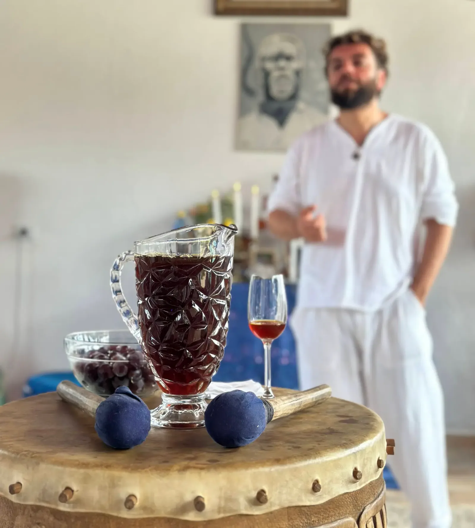Ayahuasca e facilitador