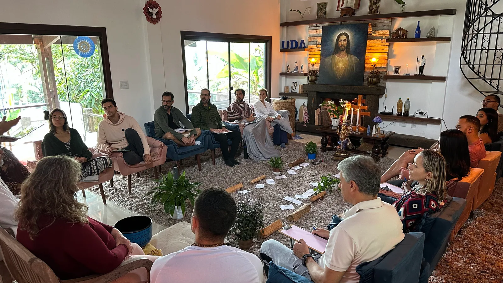 Vivência em grupo na UDA Mantiqueira